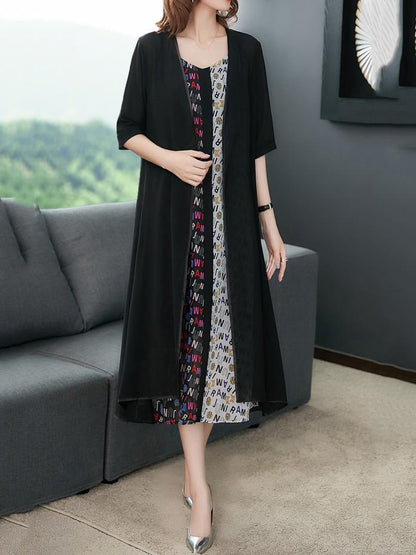 Casual Split-joint Twinset Suit