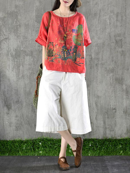 Loose Oversize High-low Shirt