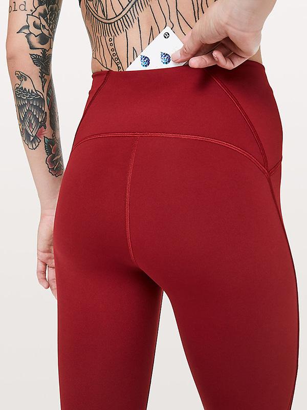 Solid Lift Hip Elasticity Leggings