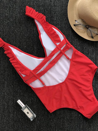 One-piece Beach Sexy Bikinis Swimwear