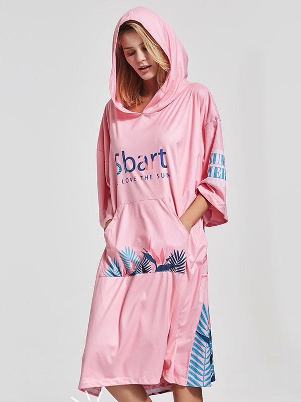 Quick-Drying Sunscreen Swim Diving Bathrobe Beach Cape