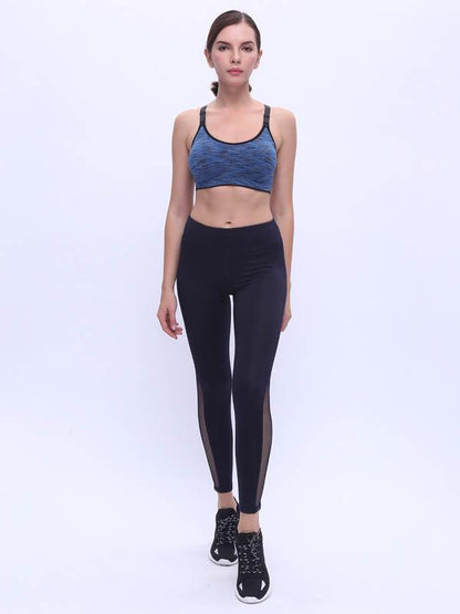 Mesh Padded Yoga Leggings