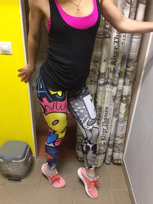 Printed  Yoga&Gym Leggings