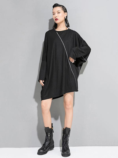 Loose Batwing Copped T-shirt