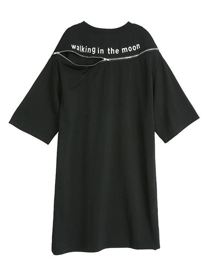 Printed Loose Plus Size Fashion T-shirt Top