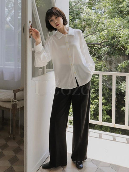 Retro Puff Sleeve Shirt