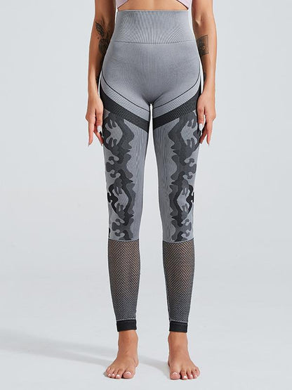 Camouflage Seamless Lift Hip Legging