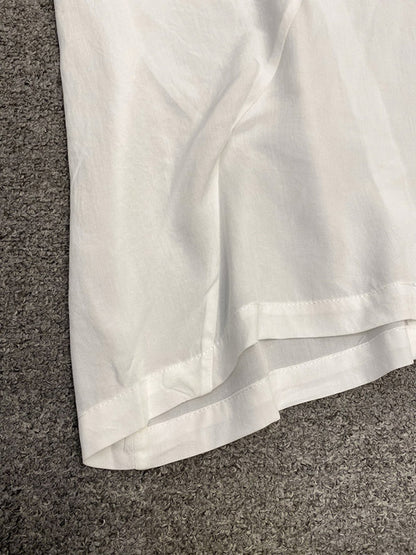Stylish Asymmetric Round-Neck Solid Color Short Sleeves T-Shirt