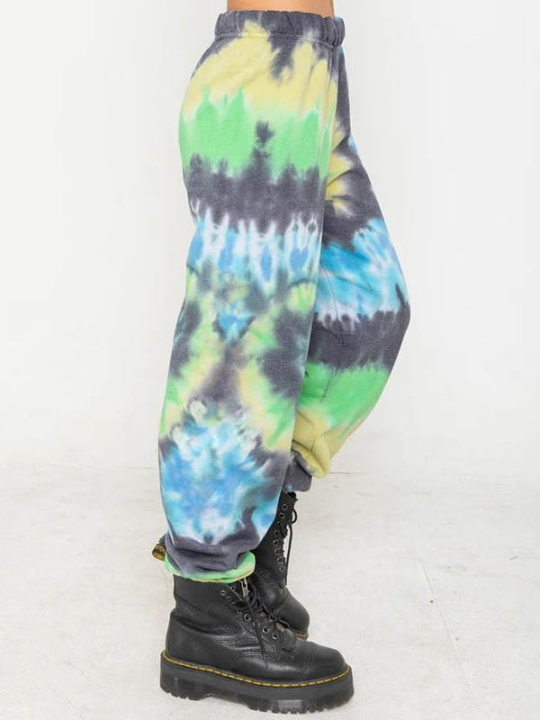 Casual Loose Tie-Dyed Pants