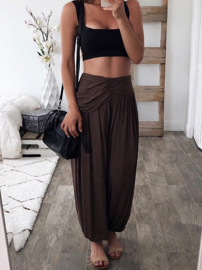 Loose Wide Leg Casual Pants