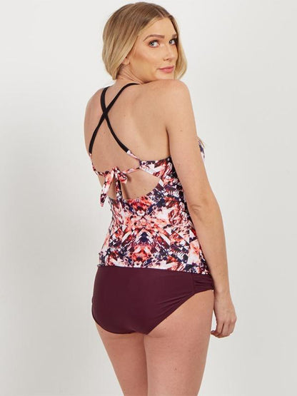 Gradient Maternity Tankini Swimwear
