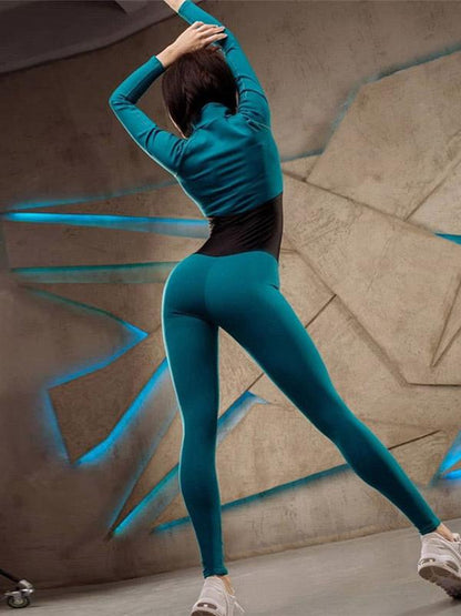Sexy Split-Joint Wrap Yoga Jumpsuits