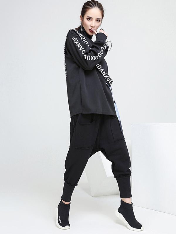Fashion Loose Solid Harem Pants