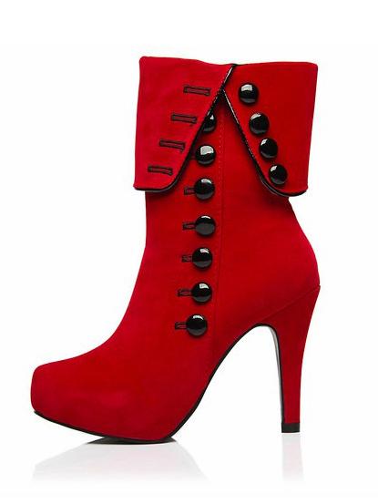 Fashion High Heel Boots Shoes