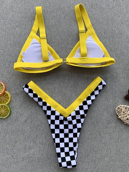Sexy Triangle Top Beach Bikinis Swimwear