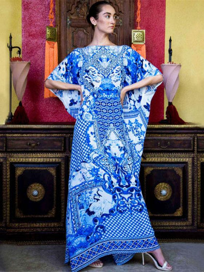 Bohemia Loose Printed Beach Cover-ups