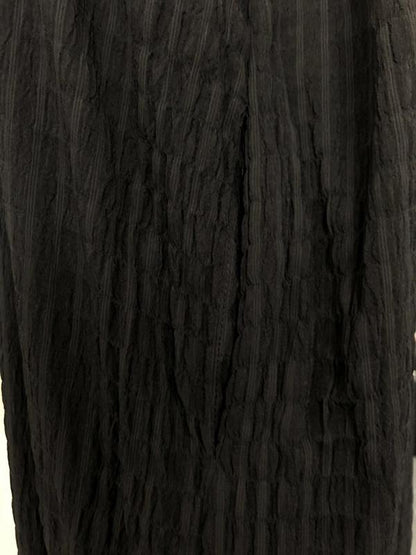 Loose Black Wide Leg Jumpsuits
