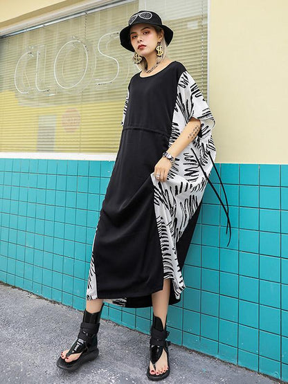 Loose Split-joint Long Dress