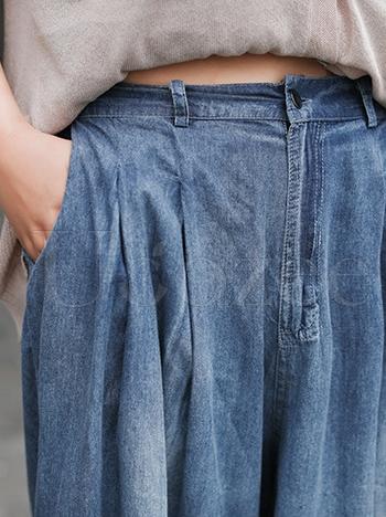Loose Split-joint Wide Leg Pants