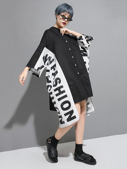 Fashion Split-joint Cropped Short Dress