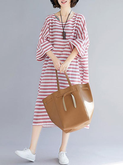 Original Oversize Striped Dress