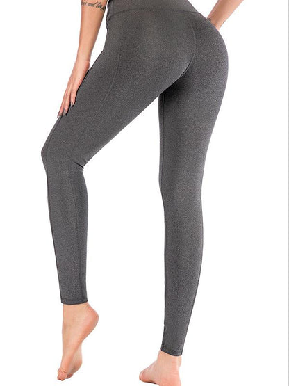 Pocket Solid Yoga Leggings
