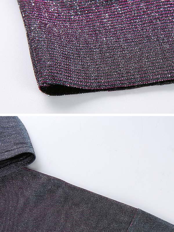 Sequinned Hooded Loose Hoodies