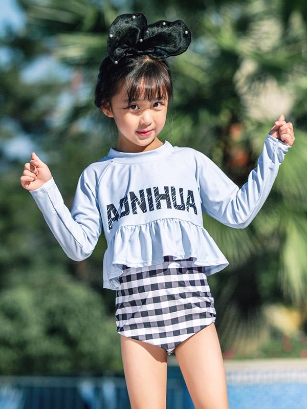 Kids Long Sleeves Tankinis