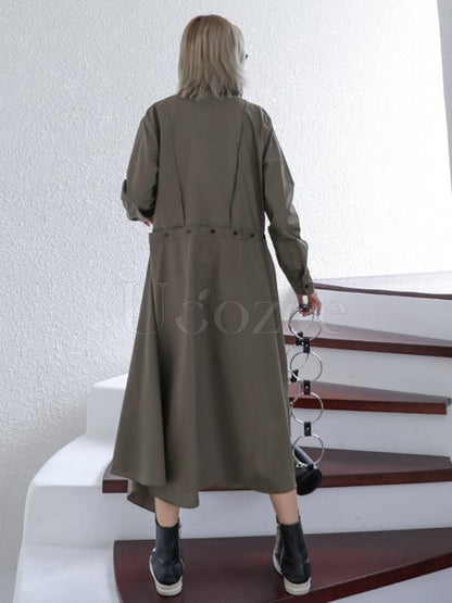New Loose Cropped A-line Dress