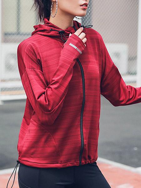 Casual Loose Zipper Hoodies