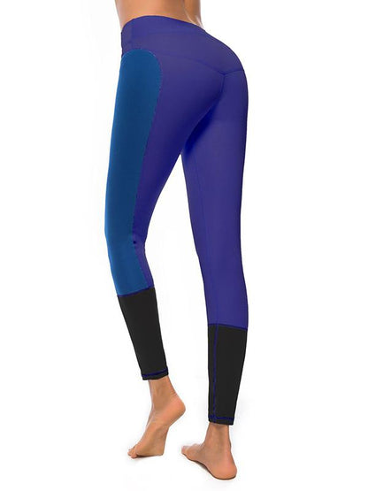 Color Stiching Yoga Leggings