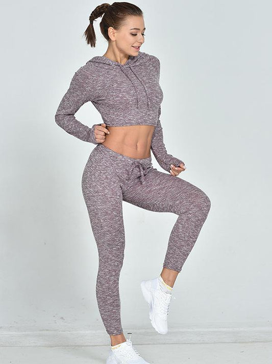 Solid Wrap Breathable Quick Dry Yoga Suits