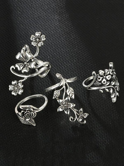 4pcs Vintage Rings Accessories