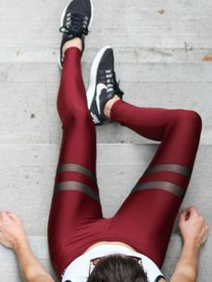 New Chic Mesh Stitching Leggings
