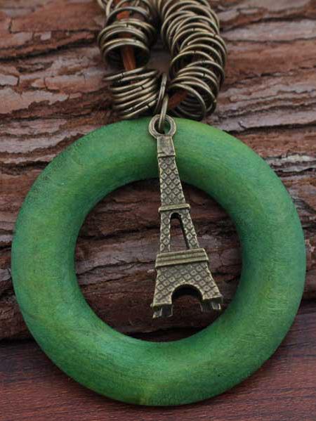 Eiffel Tower Pendant Necklace Accessories