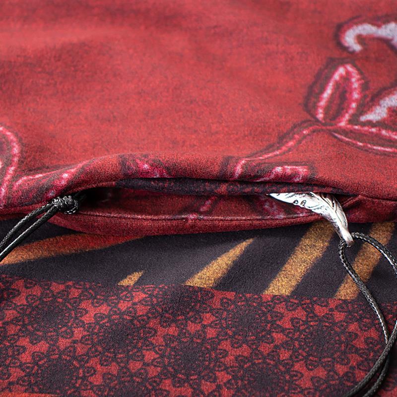 Buykud Casual Elegant Printed Soft Comfortable Dress