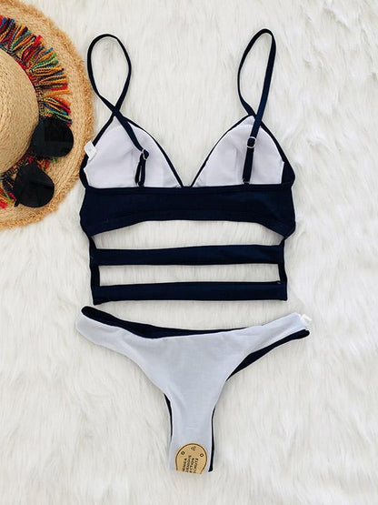 Sexy Solid Bikini Set