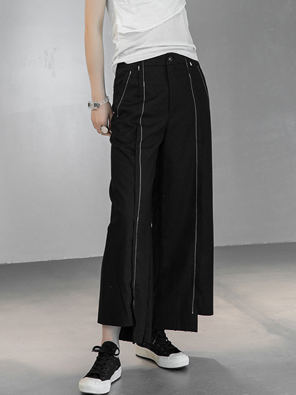 Stylish Asymmetric Loose Column Pants