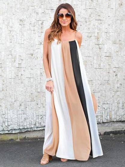 Strapless Long Beach Dress