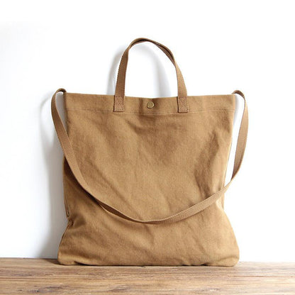 Canvas Simple Crossbody Bag Lightweight Handbag