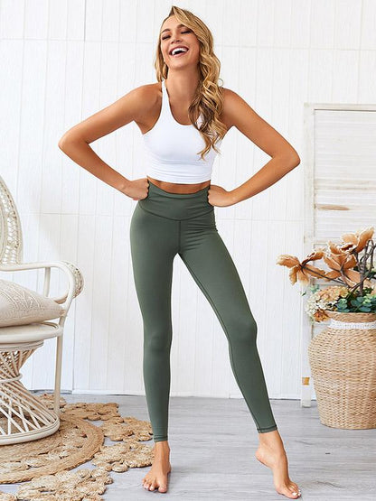 Solid Empire Leggings Yoga Leggings