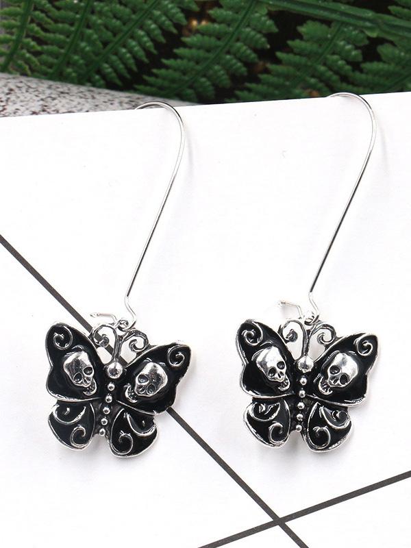 Butterfly Shape Alloy Earrings Accessories