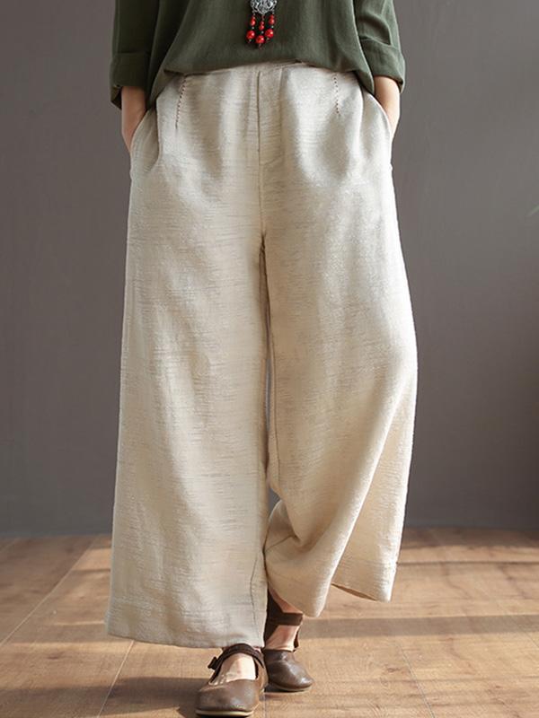 National Wide-leg Loose Pants