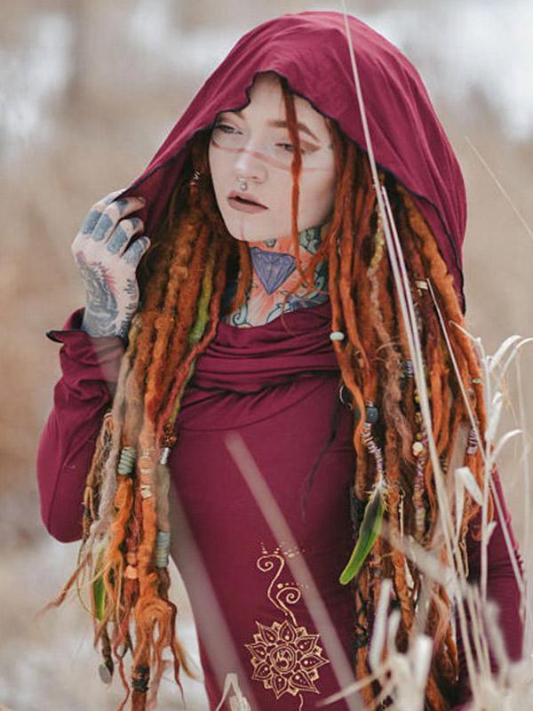 Vintage Cropped Wrap Mini Dresses