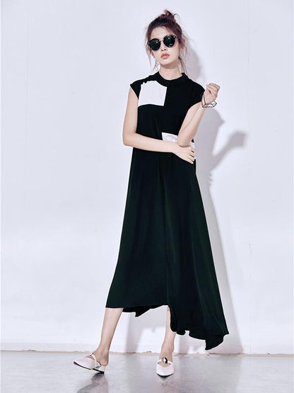 Casual Split-joint Long Dress