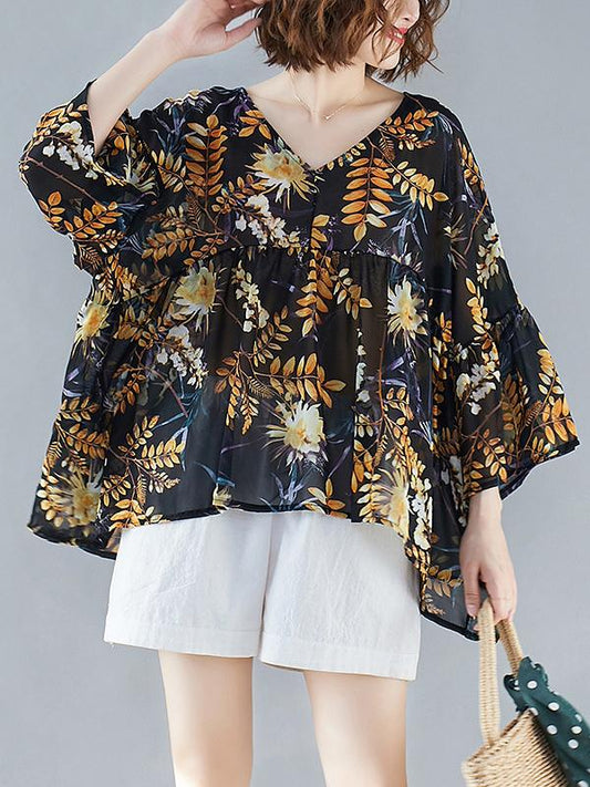 Printed Short Sleeves Shirt