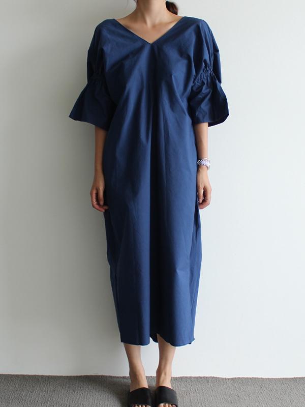 Plus Size V-Back Ruffled Maxi Dresses