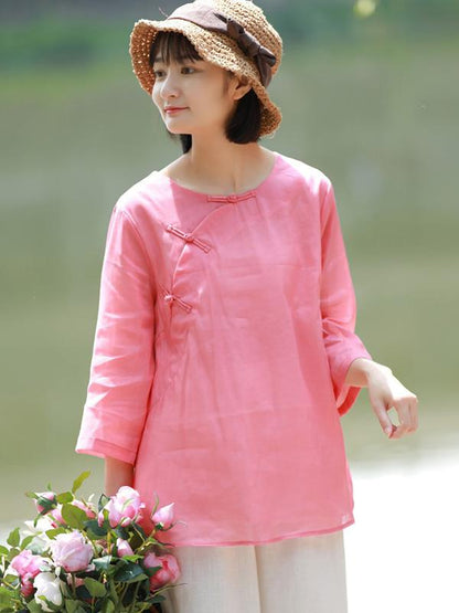National Style Double Cotton T-shirts