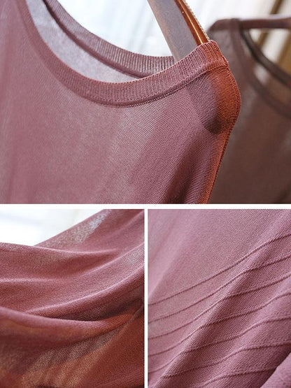 Loose Soft 2-pieces Long Dress