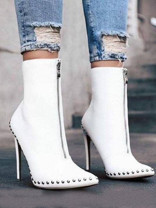Fashion 2 Colors High Heel Boots